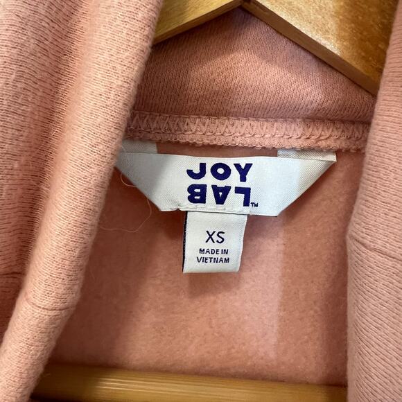 Joy Lab Pink Cowl Neck Long Sleeve Pullover - Size XS - NWT - Picture 2 of 8